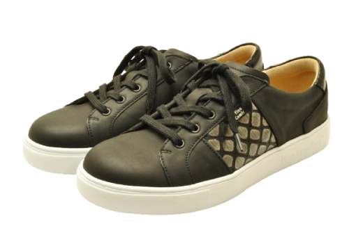 フィンコンフォート finn comfort 2970 OMAHA 黒いこと/スチール写真/黒いことエナメル  開張足相応う オシャレスニーカー 軽さ