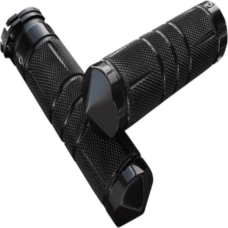 ACCUTRONIX / アキュトロニクス GRIPS KNURLED DIA CBL ブラック | GR100-SKIB