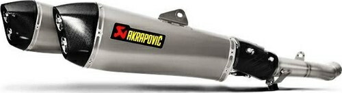 Akrapovic /アクラポビッチ スリップオン Line (チタン) Kawasaki ZZR 1400- ZX14R (2006-2018) | S-K14SO6-HZAAT