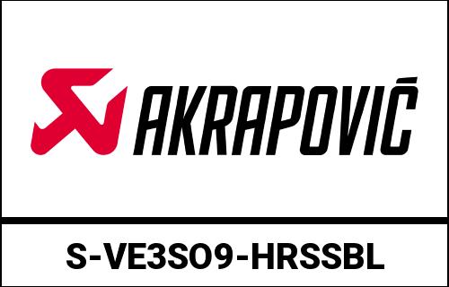 AKRAPOVIC / アクラポビッチ スリップオンライン (ステンレススチール) Vespa GTS 125/150 i.e Super (2009 | S-VE3SO9-HRSSBL