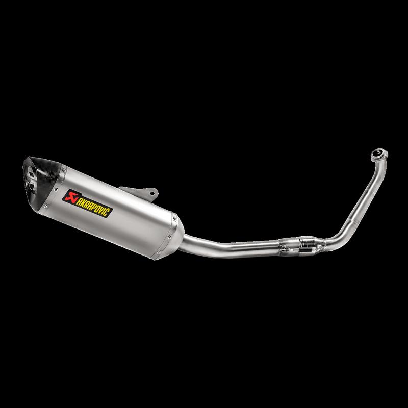 AKRAPOVIC / アクラポビッチ レーシングライン (チタン) Yamaha MT-125 (2020-2020) | S-Y125R6-HZT