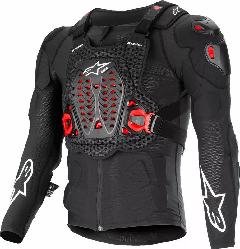 Alpinestars / アルパインスターズ Bionic XTR Plasma プロテクションジャケット ブラック- レッド- ホ｜ワンダーテック
