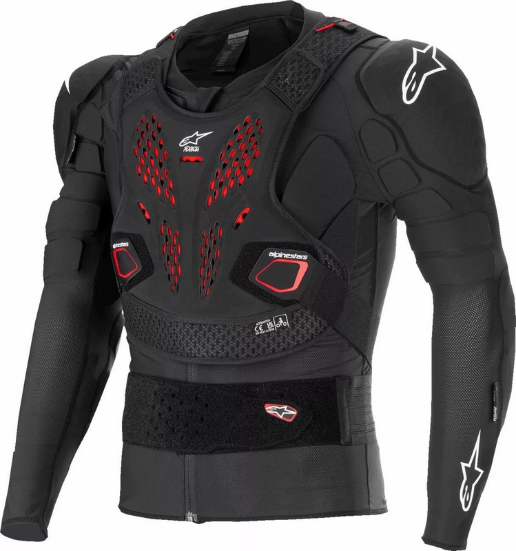 Alpinestars / アルパインスターズ Bionic Pro v3 Plasma プロテクションジャケット ブラック- レッド-