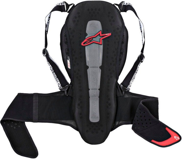 Alpinestars / アルパインスターズ NUCLEON KR-2 プロテクター SMOKE/ブラック/レッド | 6504615-1113