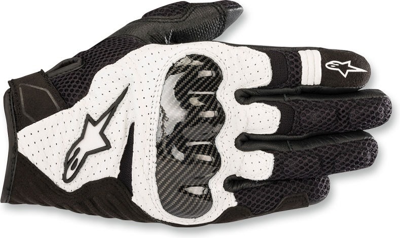 Alpinestars / アルパインスターズ SMX-1 AIR V2 パフォーマンス グローブ ブラック/ホワイト | 3570518-12｜ワンダーテック