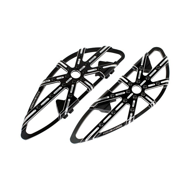 ARLEN NESS 10-gauge rider floorboards black | 569768