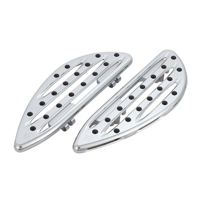 ARLEN NESS M8 Softail Deep Cut rider floorboards. Chrome | 599459