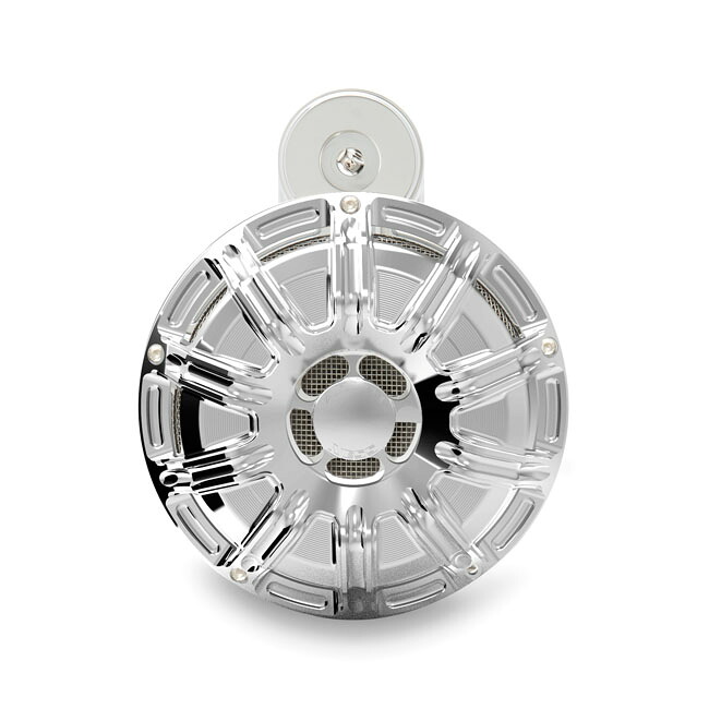 ARLEN NESS billet horn kit- 10-Gauge. Chrome | 956354|ワンダーテック