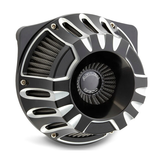 ARLEN NESS inverted air cleaner kit 'Deep Cut'. Black CC | 958733