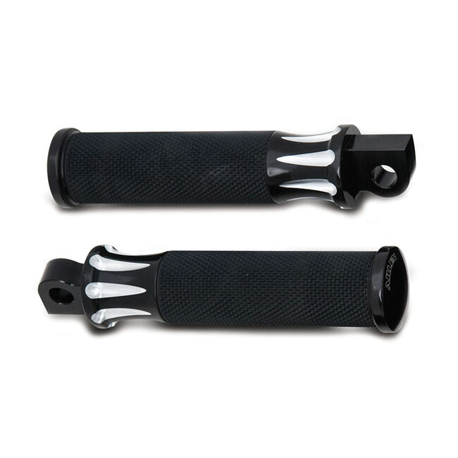 ARLEN NESS Fusion foot pegs. Deep Cut. Black | 958976