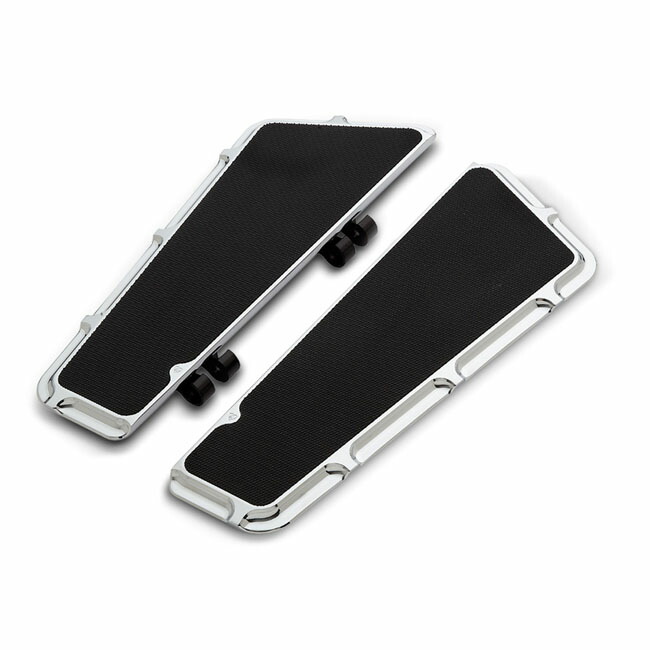 ARLEN NESS Fusion Beveled rider floorboards. Chrome | 960356