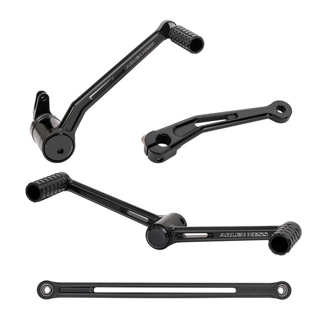 ARLEN NESS Speedliner heel/toe foot control kit. Black | 975506