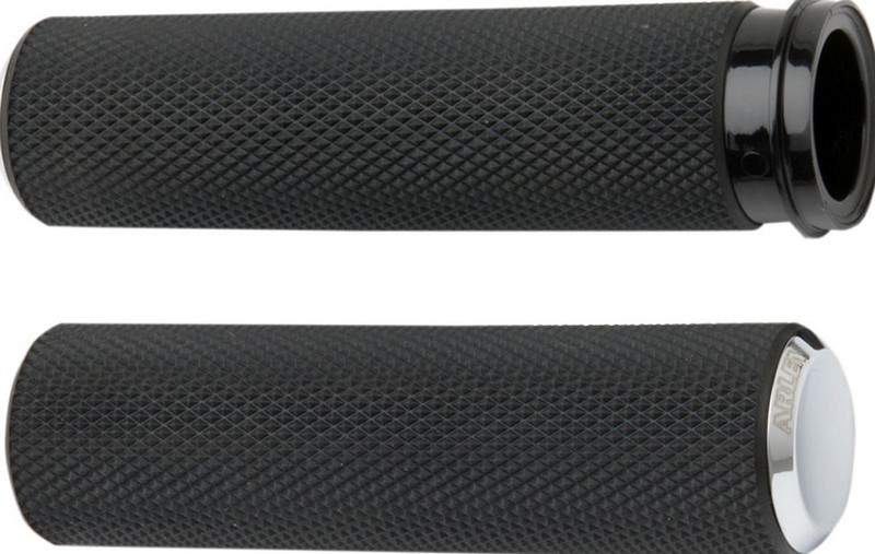 ARLEN NESS / アレンネス グリップ KNURLED FUSION スロットル BY WIRE クローム | 07-326 14,768円