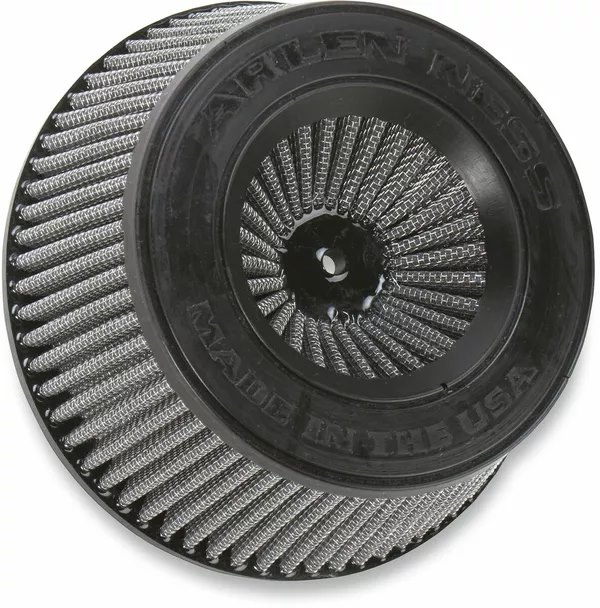 Arlen Ness / アレンネス リプレイスメント Air Filter for Inverted Series エアクリーナーs ブラック シ?