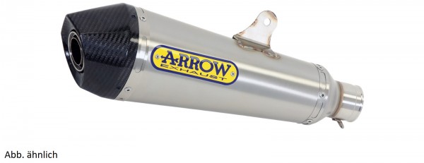 X-KONEサイレンサーを備えたArrow Streetフルシステム、エンドキャップカーボン、Eマーク、DB | 51519XKIW
