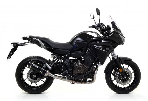 ARROW / アロー YAMAHA MT-07 '14-16/TRACER 700 '16 eマーク アルミニウムサンダー サイレンサー カーボ | 71817AK|ワンダーテック