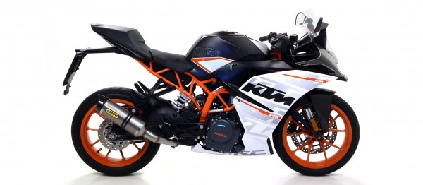 ARROW / アロー KTM RC 390 '17 Eマーク証 THUNDER アルミサイレンサー ARROWリンクパイプ用 | 71860AO｜ワンダーテック