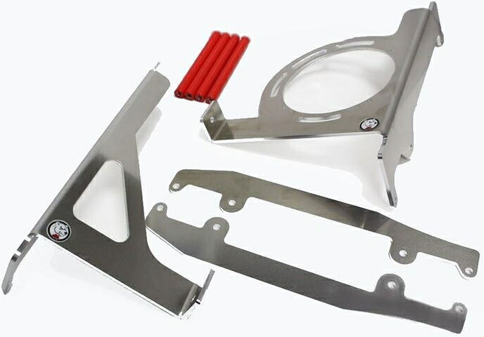 AXP-Racing / エーエックスピーレーシング ラジエーターブレース - レッドスペーサー | AX1506|ワンダーテック
