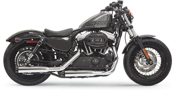 BASSANI / バッサーニ XHAUST マフラー CHR/BLK 14-19XL | 1X27T｜ワンダーテック