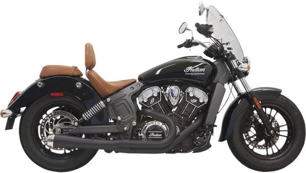 BASSANI / バッサーニ XHAUST 2-1 SHRT SCOUT ブラック | 8S12JB