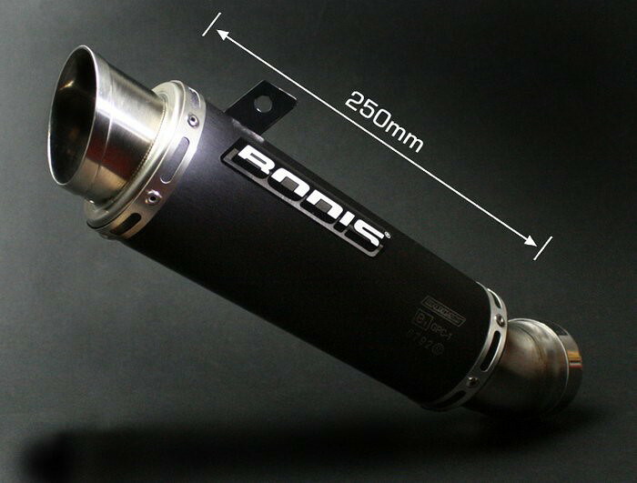 Bodis（ボディス）スリップオンマフラー ステンレス ブラック GPC-1 Eマーク fo | KZX10R-053