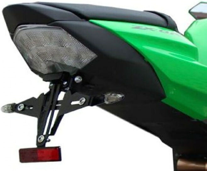 BODIS / ボディス ナンバープレートホルダー- ステンレススチール ブラック パウダーコーティング | KZX10R-087|ワンダーテック
