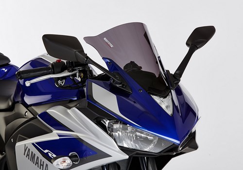 BODYSTYLE / ボディースタイル レーススクリーン &minus;ブラックティンテッド (transparent)&minus; YAMAHA YZF-R | 65346048｜ワンダーテック