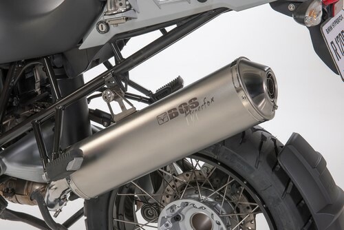 BOS （ボス） エキゾースト オーバル 120S ステンレスマット - スリップオン BMW R 1200 RT/ST (2005-20 | 0511012S