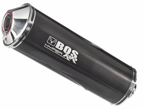 BOS （ボス） エキゾースト オーバル 120CS カーボン スチール - スリップオン YAMAHA FZ-1 (2006-) （ | 0611310CS