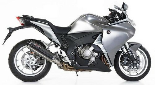 BOS （ボス） エキゾースト オーバル 120CS カーボン スチール - スリップオン HONDA VFR 1200 F (2010- | 1011212CS