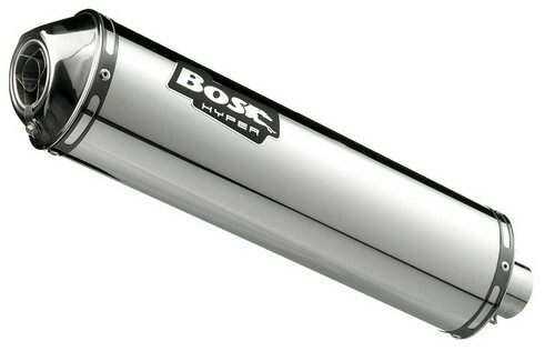 BOS （ボス） エキゾースト オーバル 110CS ステンレス ポリッシュド - スリップオン HONDA CBR 600 | 1311260S