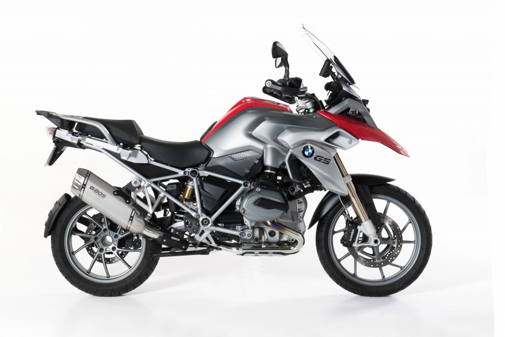 BOS （ボス） エキゾースト Desert Fox ステンレスマット - スリップオン BMW R 1200 GS/ Adventure (2013-) | 1340012SM｜ワンダーテック