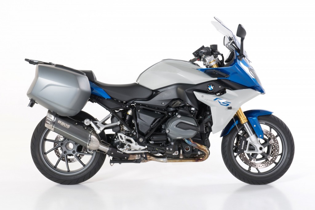 BOS （ボス）マフラー カーボン スチール Desert Fox スリップオン BMW R 1200 R/RS Euro 4 (2017 -) | 1740022CS
