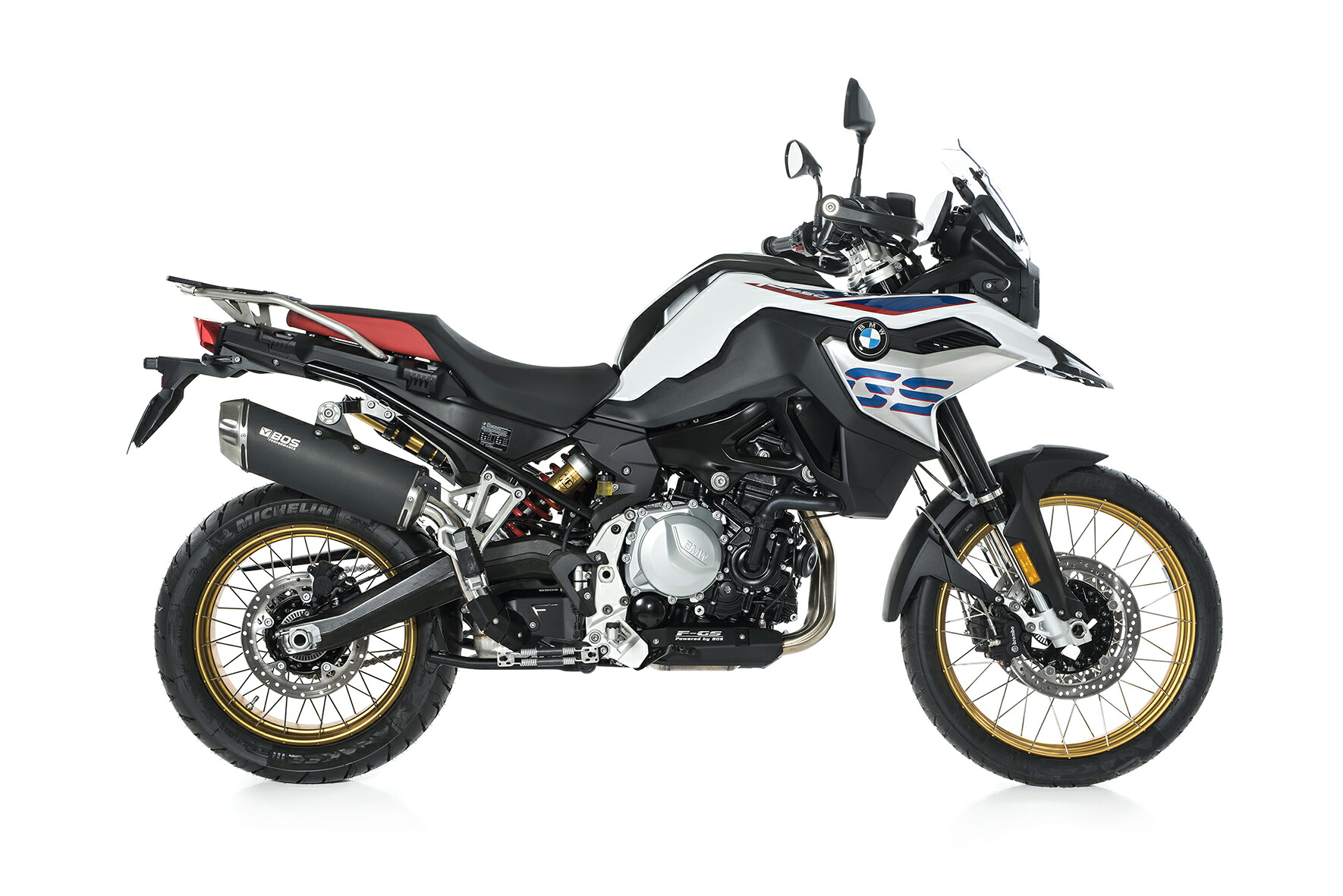 BOS / ボス Dunefox スリップオンエキゾースト EG (Euro 4) ブラックエディション BMW F 750 GS/ F 850 GS 2 | 1840085B