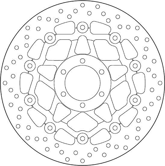 BREMBO / ブレンボ ORO (オーロ) ブレーキディスク ラウンドフローティング | 78B408A2