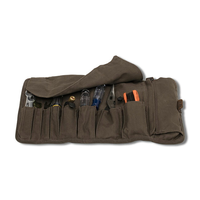 BURLY- Voyager tool roll. Dark oak | 533093