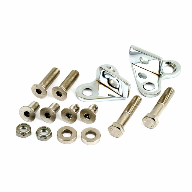 BURLY- rear lowering kit. Chrome | 533145