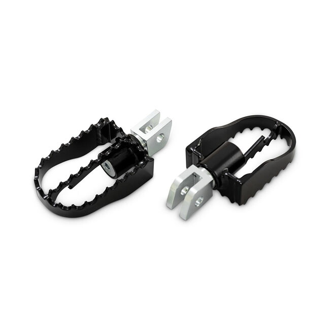 BURLY- MX style rider foot pegs. Black | 578256｜ワンダーテック