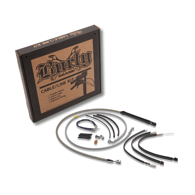 BURLY- high bar cable & line extension kit 16\