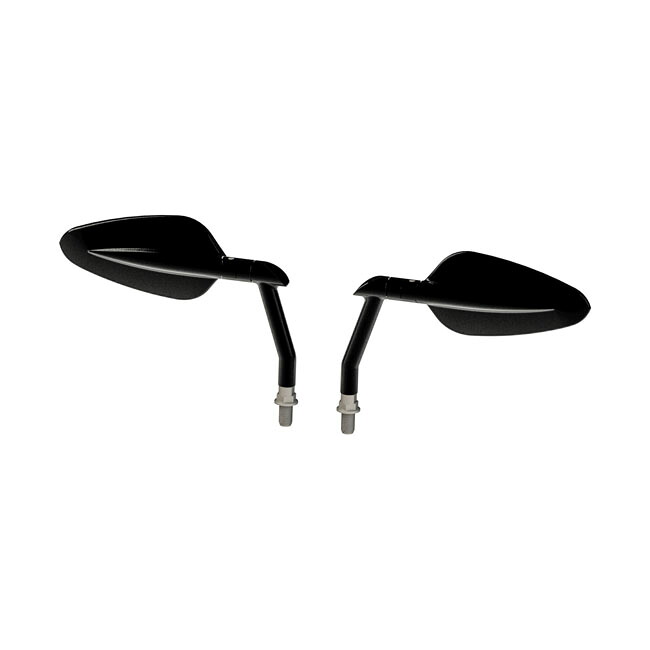 BURLY- Radar mirror set. Left & Right. Black | 941826｜ワンダーテック