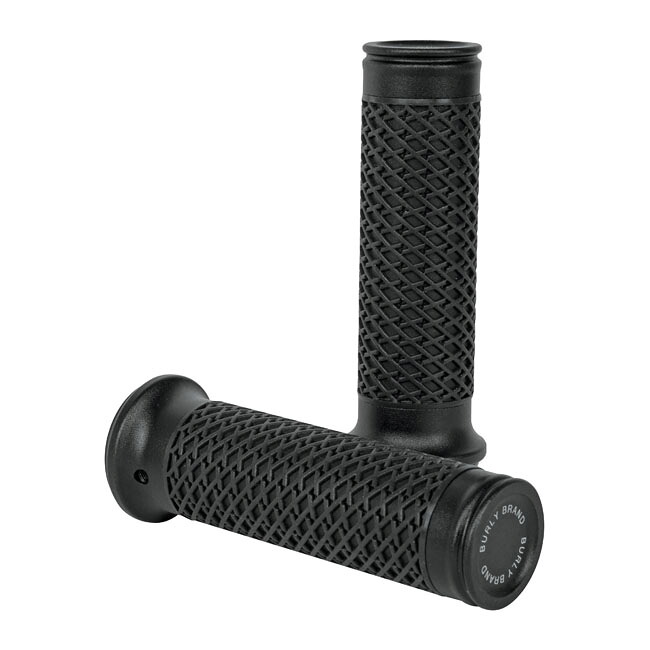 BURLY- Slash cut grip set. Black | 941839 32,370円