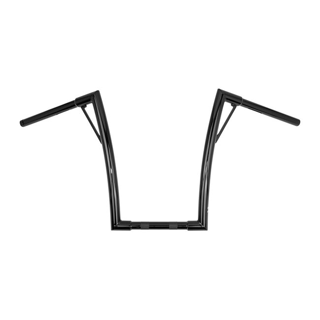 BURLY- 1-1/4" Louie bar- 16" rise. Black | 975028|ワンダーテック