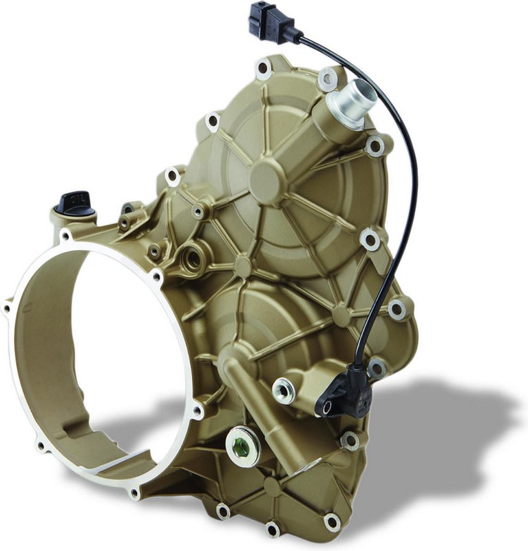 CNC Racing / シーエヌシーレーシング クリア クラッチカバー - コンバージョンキット Ducati Streetfighter V4（ストリートファイターV4） Natural | CAB01N