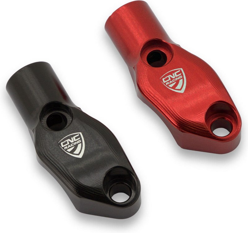 CNC Racing / シーエヌシーレーシング Brembo ビレット CNC & 鍛造ブレーキマスターシリンダークランプ ミラーマウントネジ付き M8 LH | CV016R