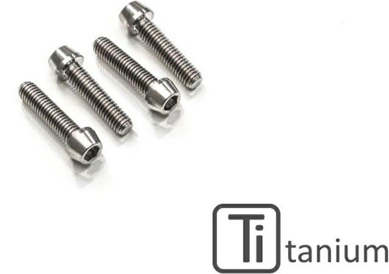CNC Racing / シーエヌシーレーシング スクリューセット トリプルクランプボトム M8x30 (4 pcs) - チタン | KV395X