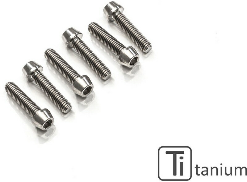 CNC Racing / シーエヌシーレーシング クラッチカバー Ducati SBK Panigale V4 R screw kit - チタン チタン | KV450X