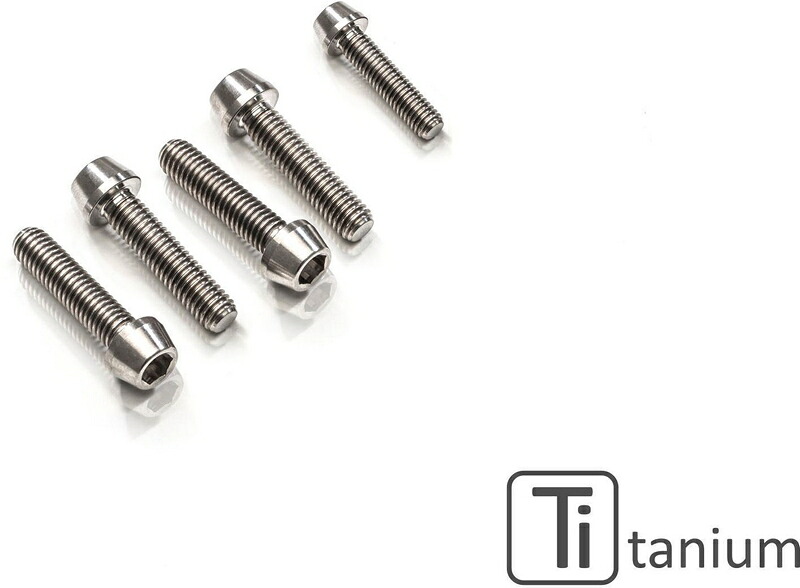 CNC Racing / シーエヌシーレーシング Top triple クランプ screw kit - チタン チタン | KV451X