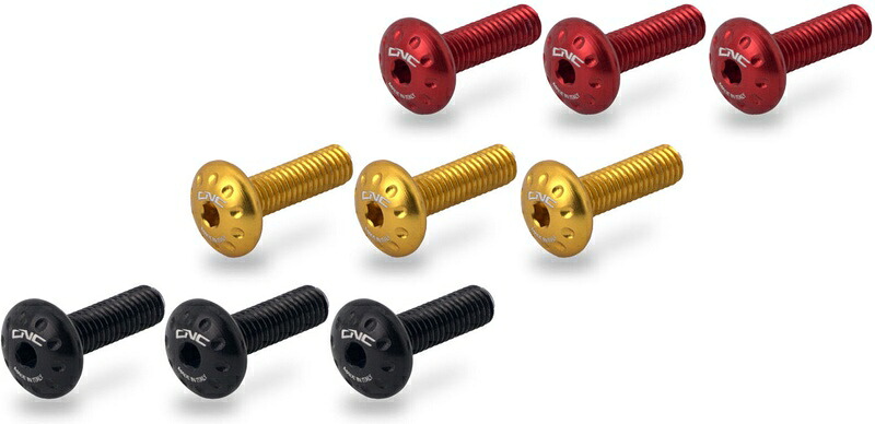 CNC Racing / シーエヌシーレーシング Screw kit - Swingarm cover Aprilia RS660 | KV467R