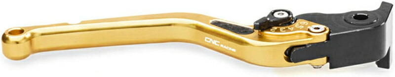 CNC Racing / シーエヌシーレーシング ブレーキレバー - ロングモデル 180 Mm ゴールド | LBL07G|ワンダーテック