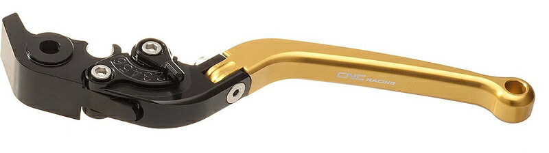 CNC Racing / シーエヌシーレーシング クラッチレバー - ロングホールディングモデル 180 Mm ゴールド | LCF11G｜ワンダーテック 26,280円